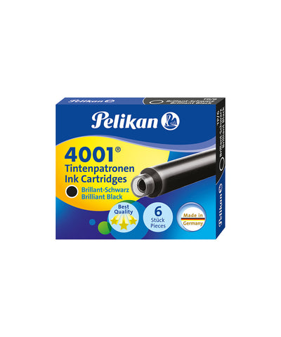 Pelikan 4001 Ink Cartridges - Various Colours