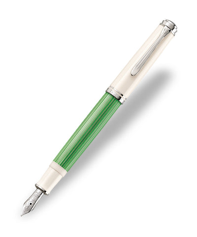 Pelikan M605 Souverän Fountain Pen - Green-White Special Edition