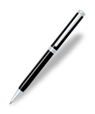 Sheaffer Intensity Ballpoint Pen - Black with Chrome Trim