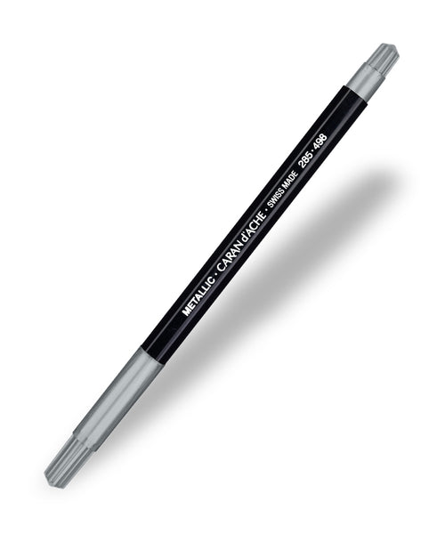 Caran d'Ache Metallic Marker Pen - Silver