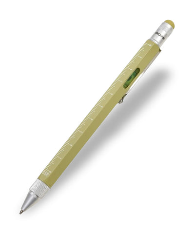 Troika Construction Stylus Tool Pen - Olive Oil