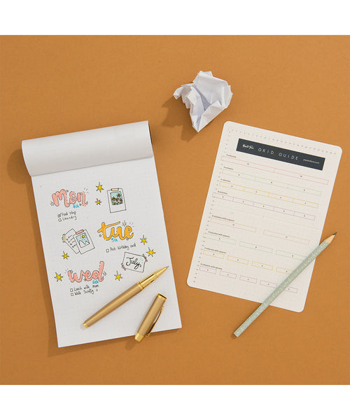 Yop & Tom Dot Grid A5 Practice Pad The Hamilton Pen Company