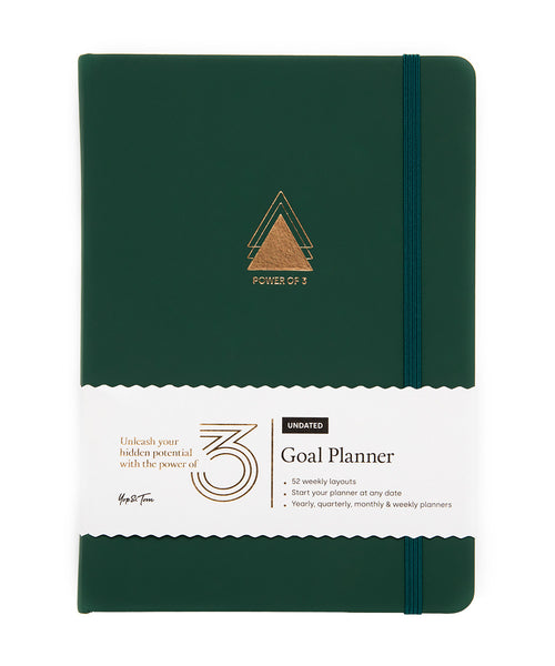Yop & Tom Goal Planner - Forest Green